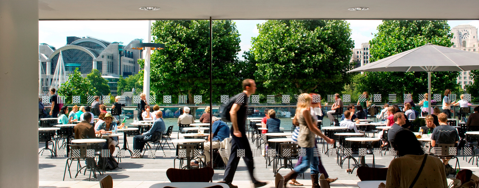 Riverside Terrace Cafe, Southbank Centre View of the Riverside Terrace Cafe at the Southbank Centre